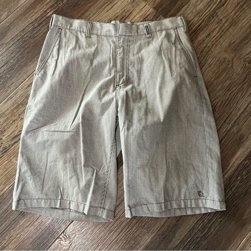 GOTCHA houndstooth green white VTG casual
Men's 32 golf walking shorts pockets